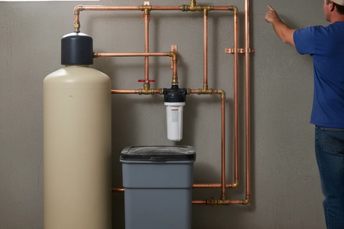 Whole-house water treatment system installed in Stone Ridge